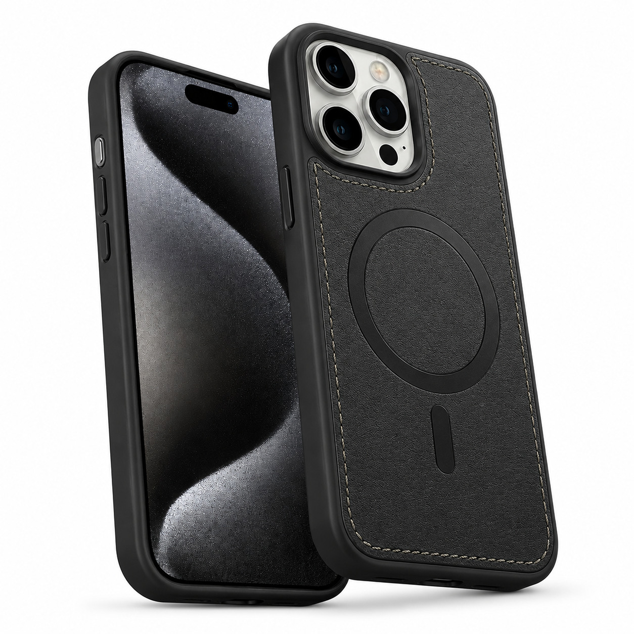 Black Rich Craft protective phone cover for Apple iPhone 16 Pro Max
