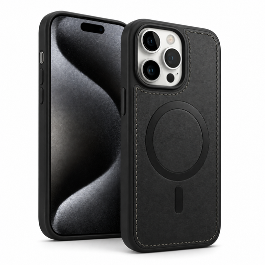 Rich Craft MagSafe Case for Apple iPhone 15 Pro Max - Black - main product view