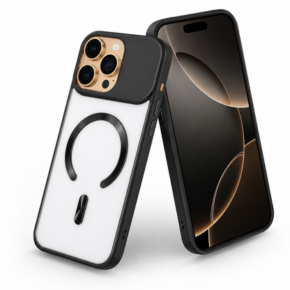 Black Artic Mist protective phone cover for Apple iPhone 16 Pro Max

