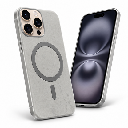 Grey iPhone 16 Pro Max case Canada with soft-touch MagSafe protection
