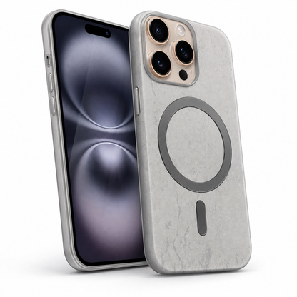 Buy iPhone cases online Canada – Grey MagSafe Plush case
