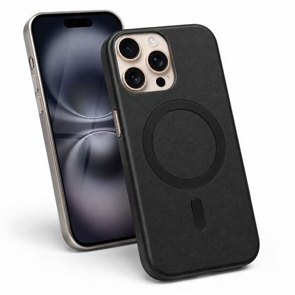 Durable phone cases Canada – Black MagSafe Plush case
