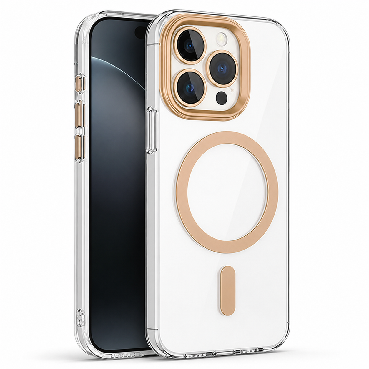 Gold MagSafe Spectra Case for Apple iPhone 16 Pro Max