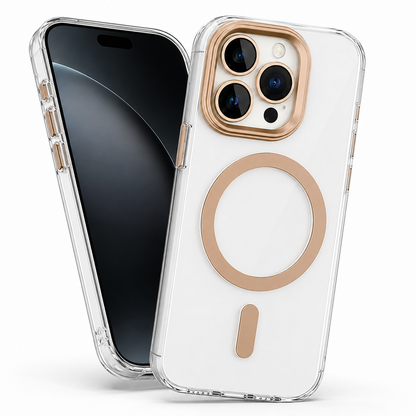Buy iPhone cases online Canada – Gold MagSafe Spectra case
