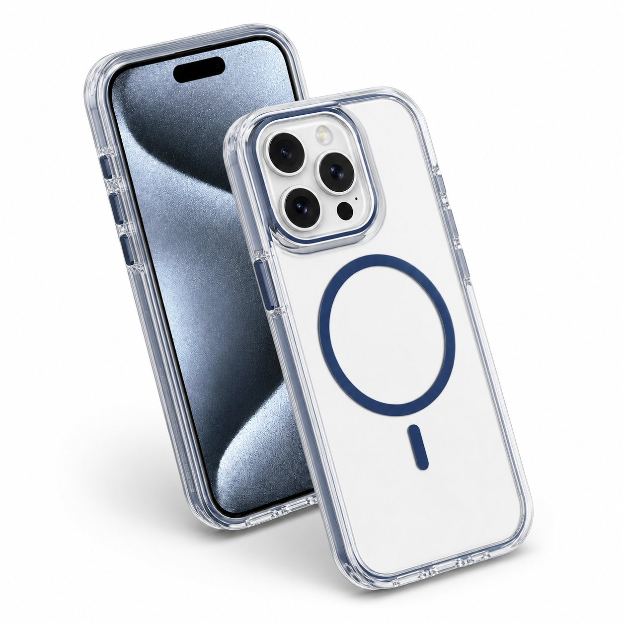 Mobile accessories Canada – Dark Blue MagSafe kickstand case
