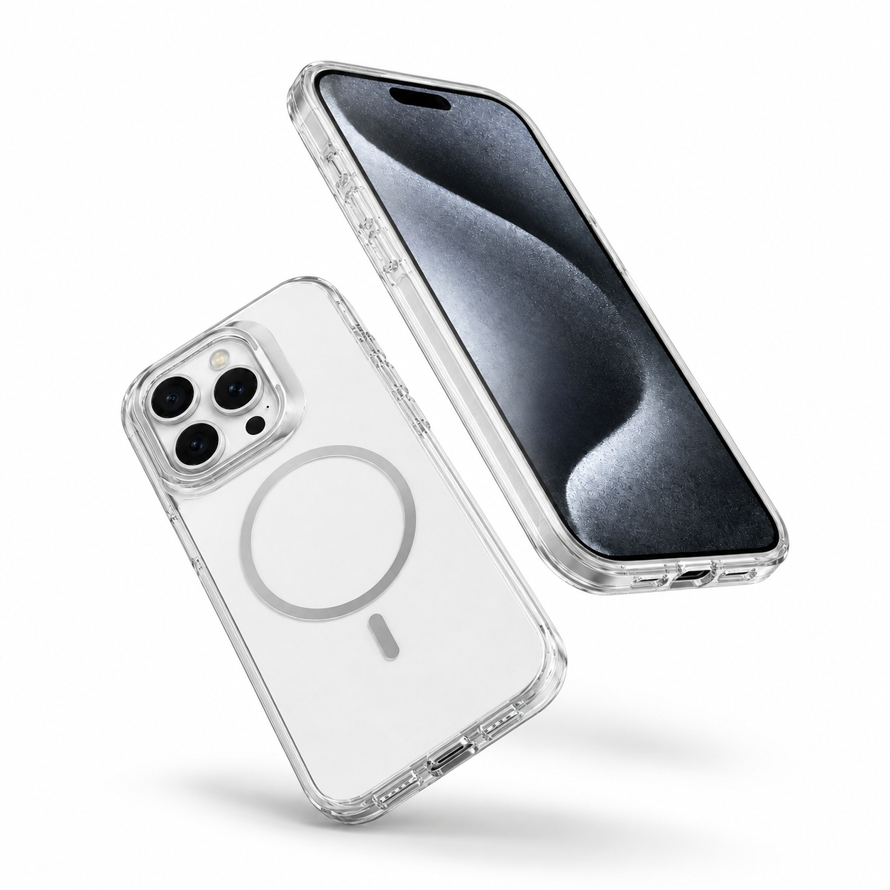 White iPhone 16 Pro Max case Canada with stylish MagSafe protection
