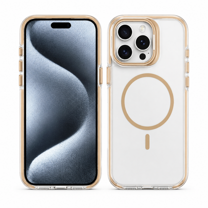 Desert Titanium Matt Crystalline MagSafe Stand Case for Apple iPhone 16 Pro Max
