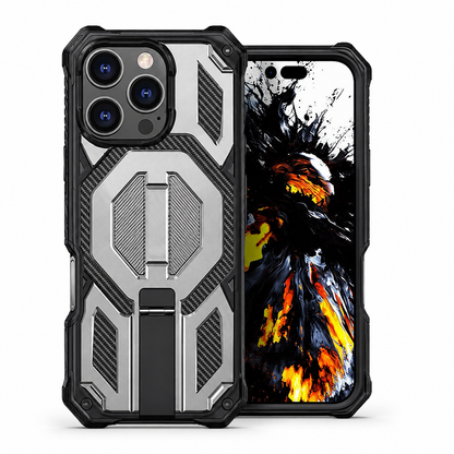Buy iPhone cases online Canada – Grey MagSafe Outrider case
