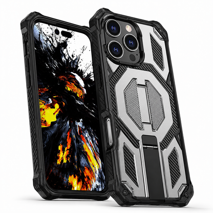 Grey iPhone 16 Pro Max case Canada with rugged MagSafe protection
