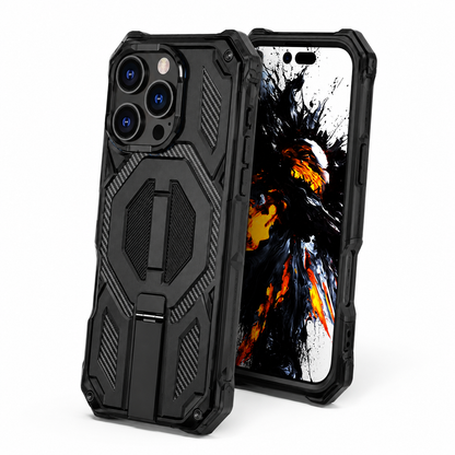 Black iPhone 16 Pro Max case Canada with rugged shockproof protection
