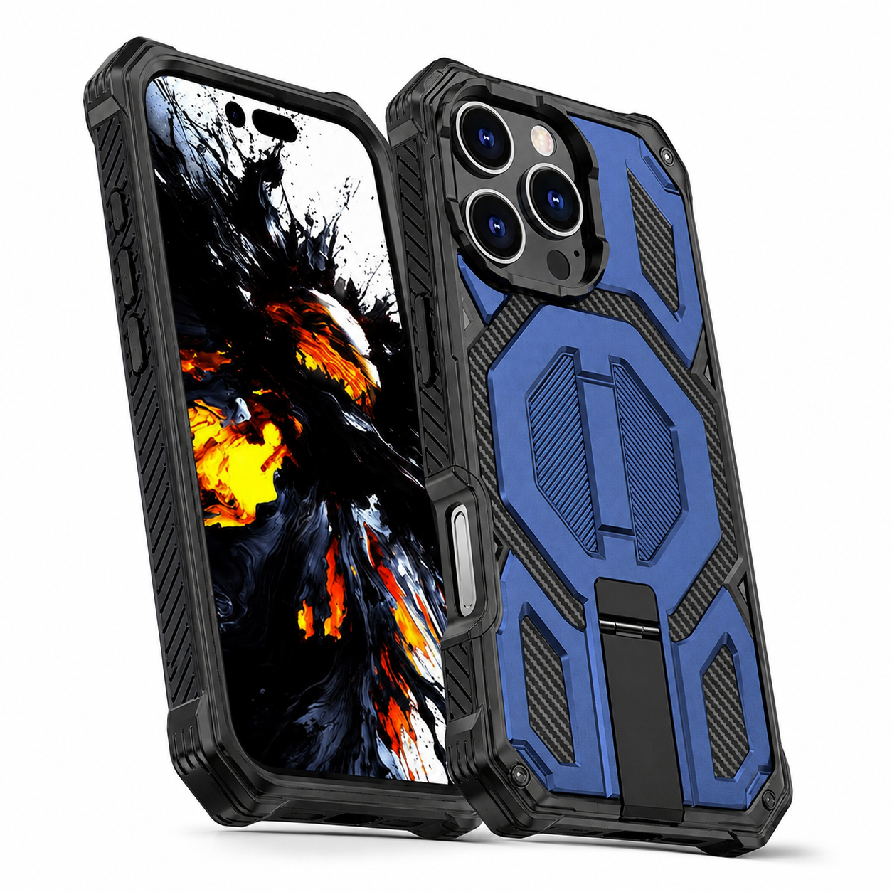 Blue iPhone 16 Pro Max case Canada with premium MagSafe protection

