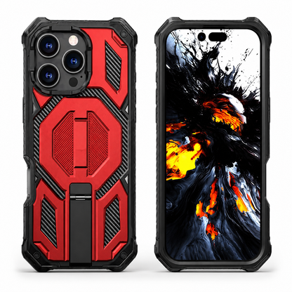 Buy iPhone cases online Canada – Red MagSafe Outrider protective case
