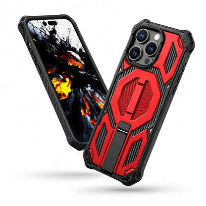 Red Outrider shockproof phone cover for Apple iPhone 16 Pro Max
