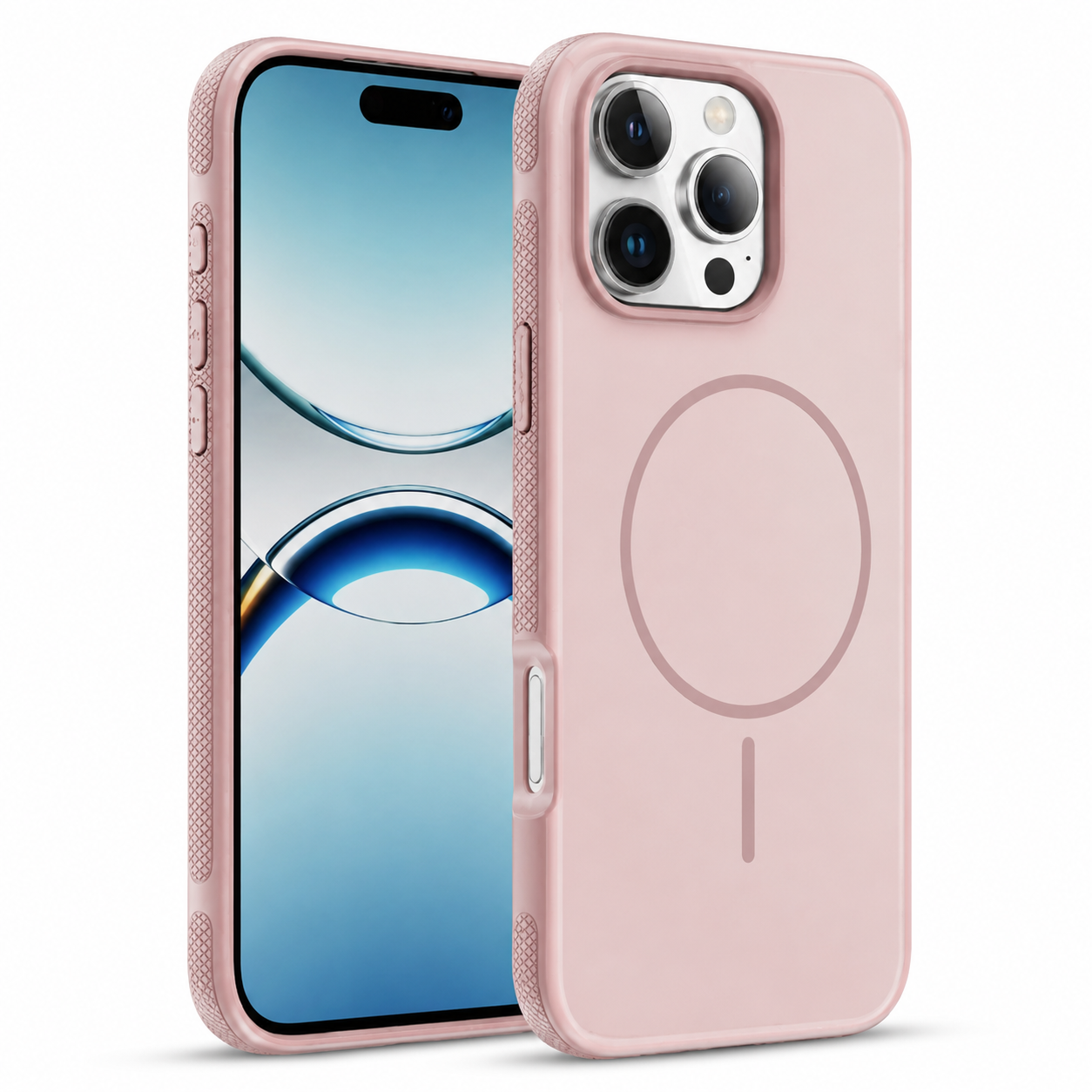 Rose Gold MagSafe Glam Case for Apple iPhone 16 Pro Max
