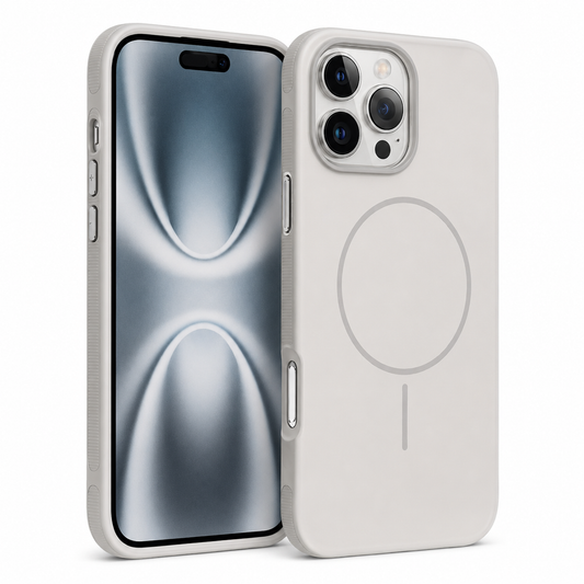 MagSafe Glam Case Apple iPhone 15 Pro Max - White - main product view