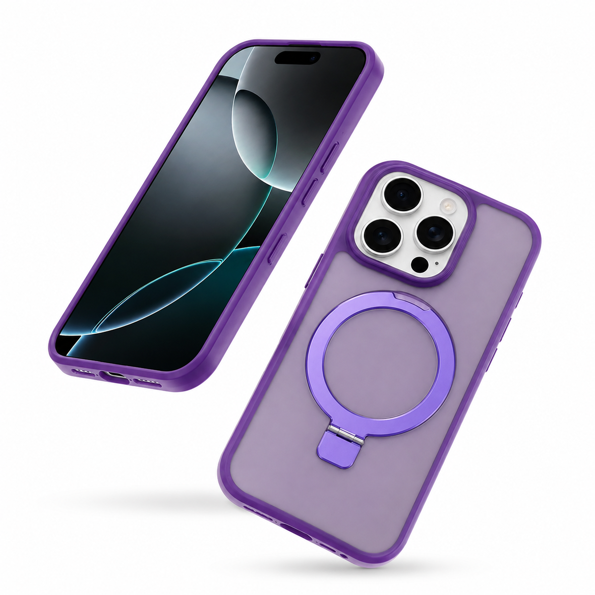 MagSafe Robust Stand Case Apple iPhone 13 Pro - Deep Purple - alternate product view