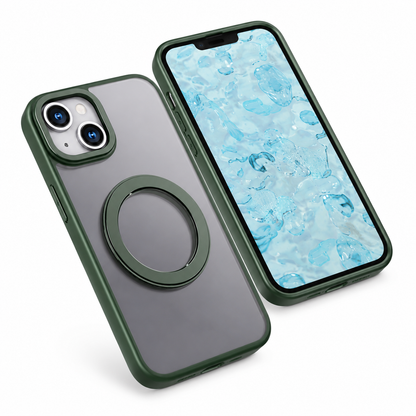 MagSafe Ring Stand Phone Case for iPhone 14 with Shockproof Protective Cover