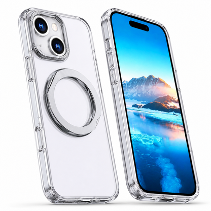 Apple iPhone 14 MagSafe Case with Adjustable Tilt Ring Stand and Drop Protection