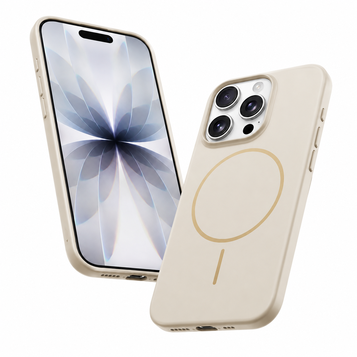 Starlight MagSafe silicone phone case for iPhone 16 Pro Max
