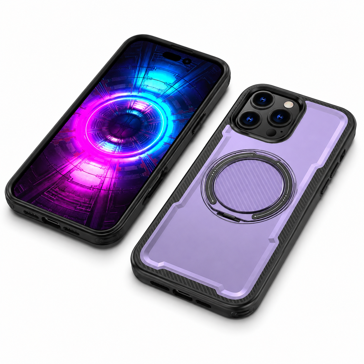 Protective purple MagSafe cover for Apple iPhone 16 Pro Max
