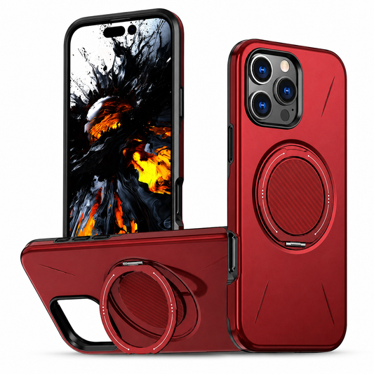 MagSafe Forge Ring Case Apple iPhone 15 Pro Max - Red - main product view