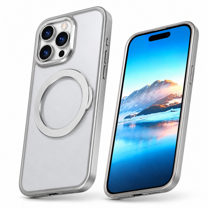 MagSafe Tilt Ring Stand Case Apple iPhone 13 Pro - Grey - close-up design view