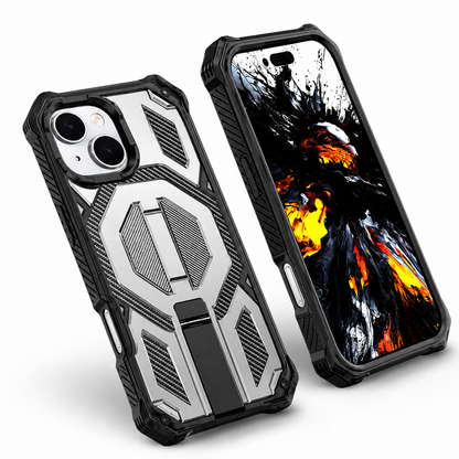 Protective rugged iPhone 14 MagSafe case with reinforced corners and camera protection