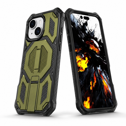 Apple iPhone 15 rugged MagSafe protective case with durable raised edges