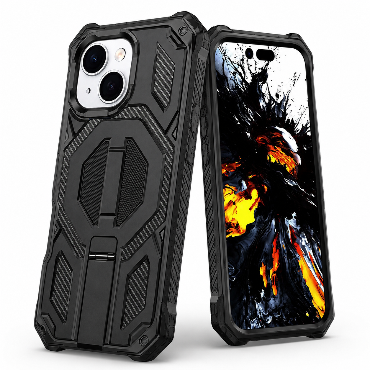 Durable MagSafe compatible rugged case for Apple iPhone 14 everyday protection