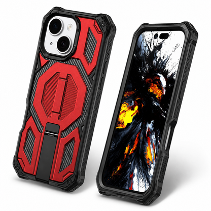 Rugged MagSafe Outrider Case for Apple iPhone 13 with shockproof protection
