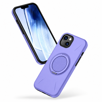 Rugged iPhone 14 MagSafe phone case with reinforced corners and camera protection