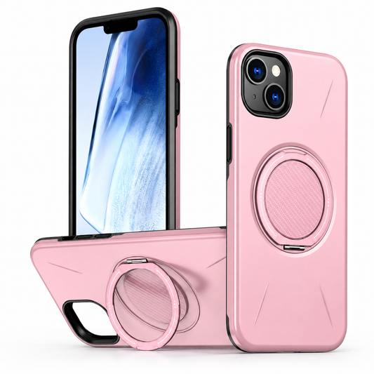 Durable MagSafe Forge Ring iPhone 15 case with kickstand and everyday drop protection