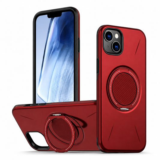 Rugged MagSafe Forge Ring Case for Apple iPhone 15 with durable shockproof protection