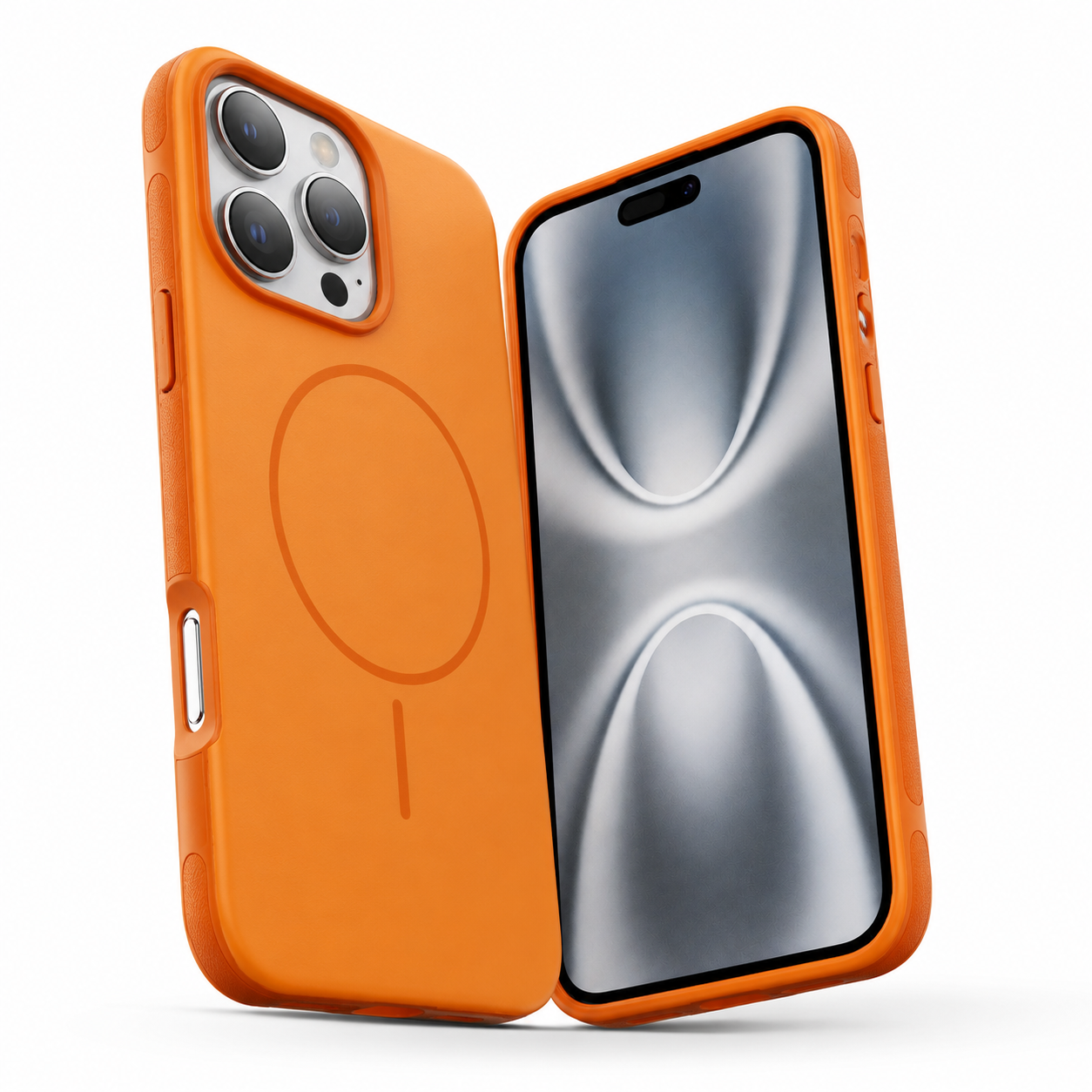 Durable Orange MagSafe case for iPhone 16 Pro Max Canada
