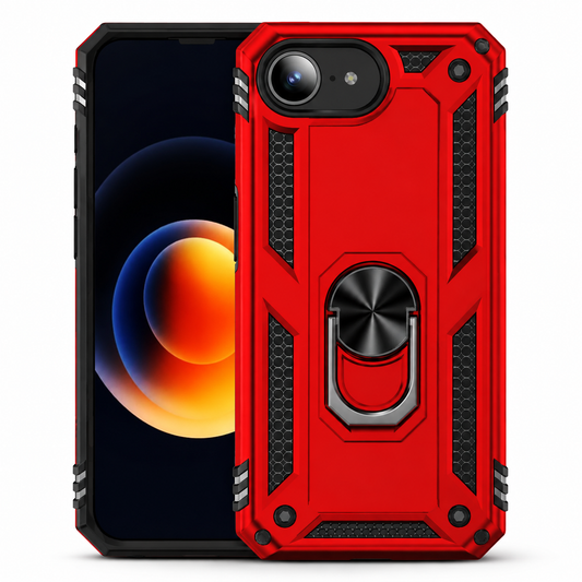 Red Anti-Drop Hybrid Case for Apple iPhone 17e and iPhone 16e