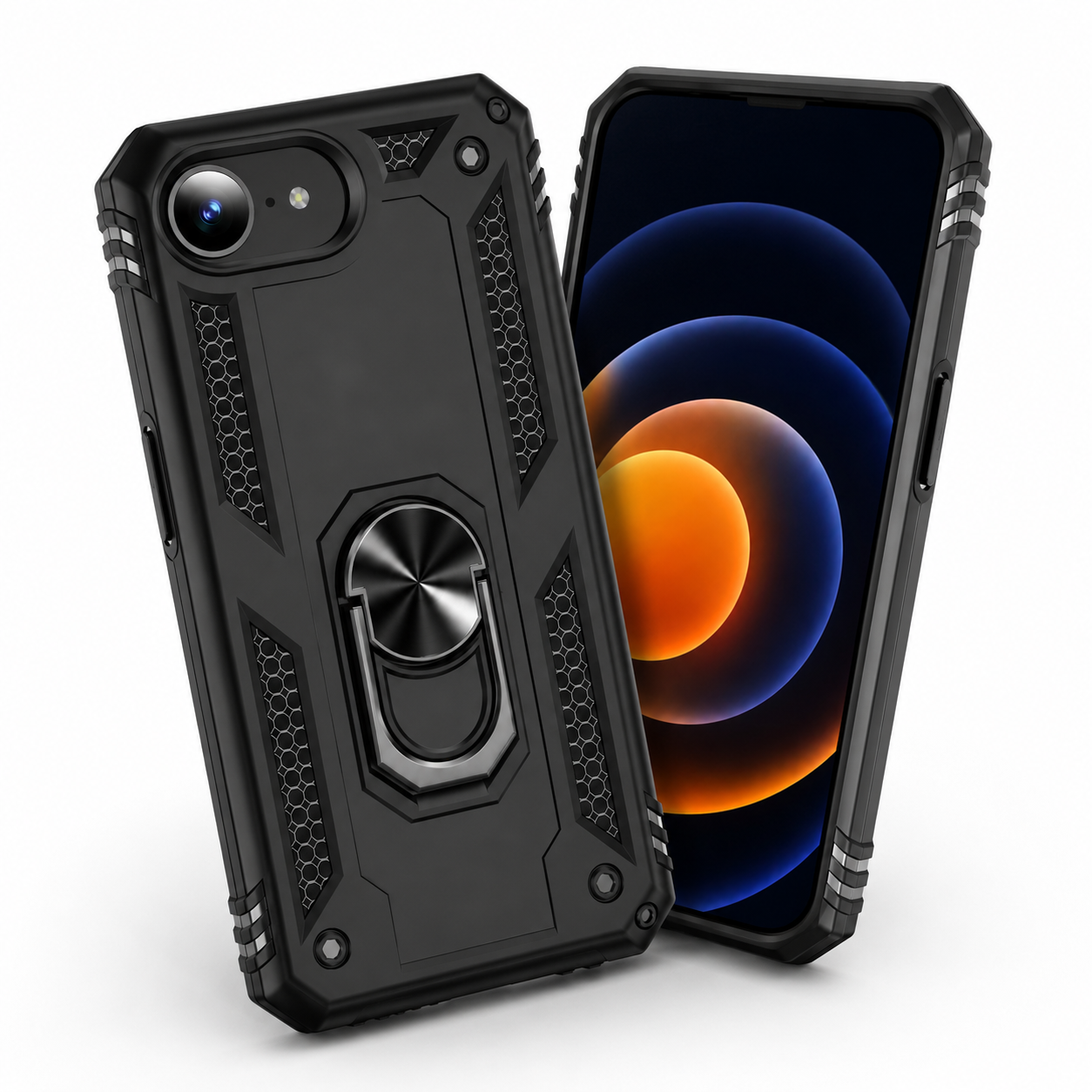 Buy iPhone cases online Canada – Black hybrid protective case