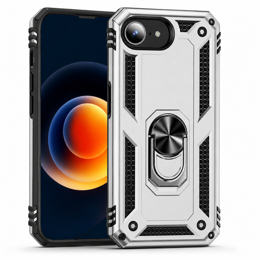 Grey Anti-Drop Hybrid Case for Apple iPhone 17e and iPhone 16e