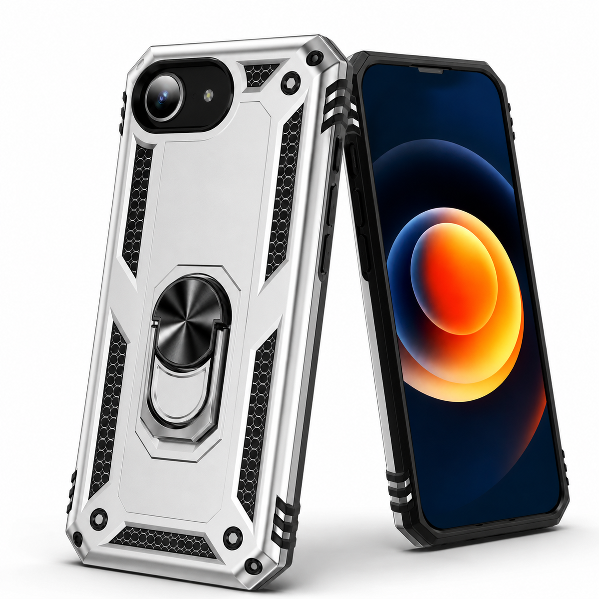 Grey iPhone case Canada with shockproof anti-drop protection