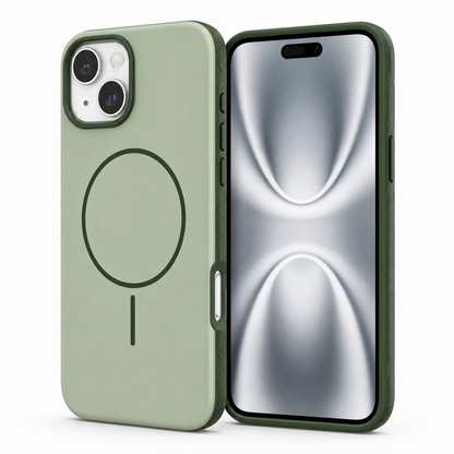 Glam MagSafe Case for Apple iPhone 15 - Green