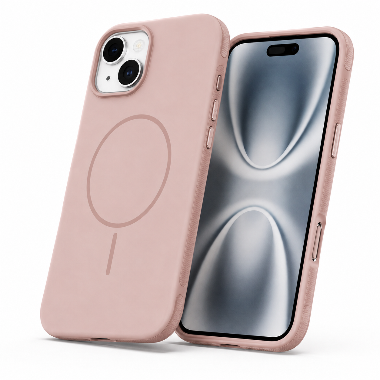 Glam MagSafe Case for Apple iPhone 15 - Rose Gold
