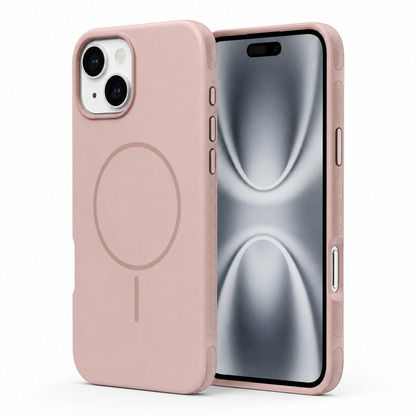 Glam MagSafe Case for Apple iPhone 15 - Rose Gold