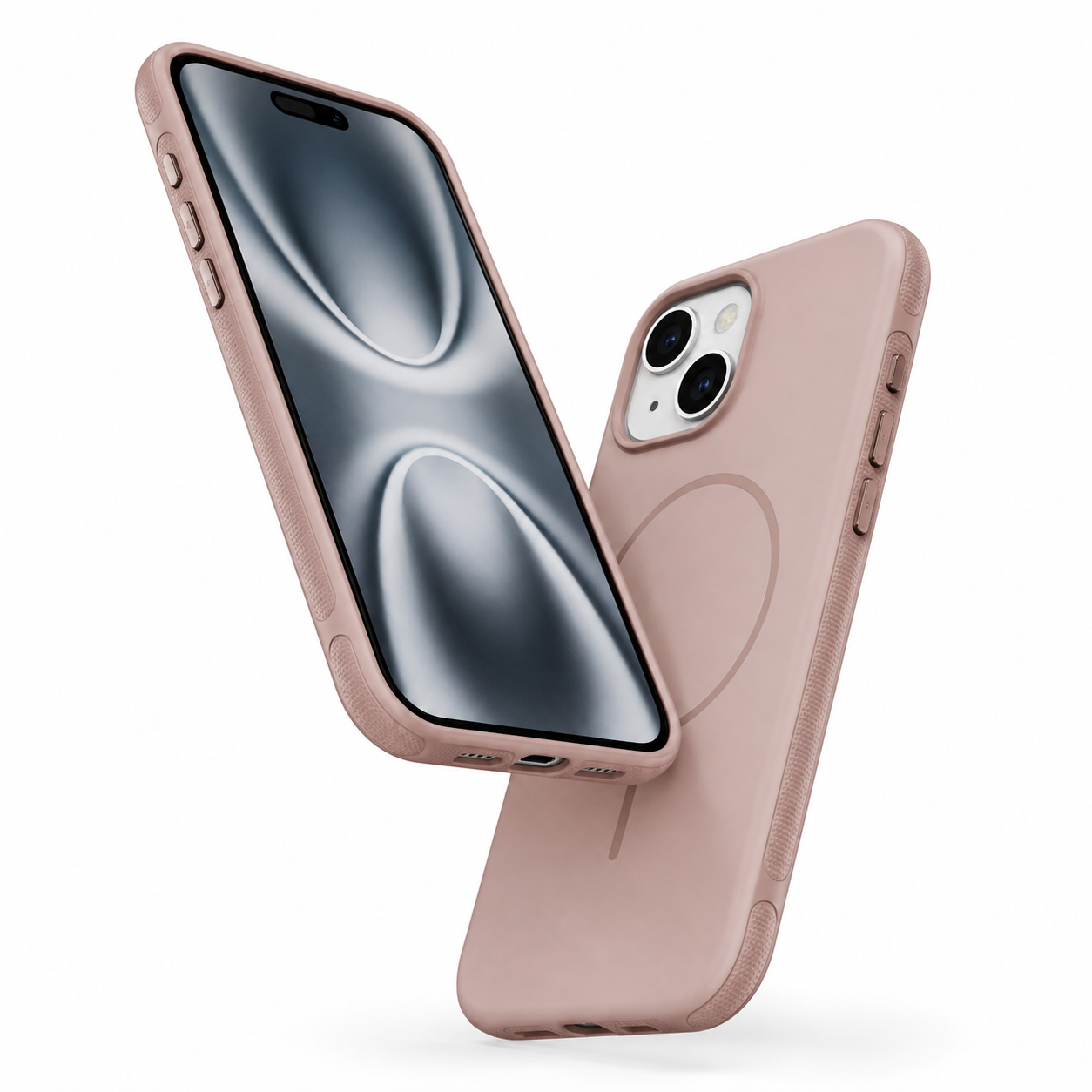 Glam MagSafe Case for Apple iPhone 15 - Rose Gold