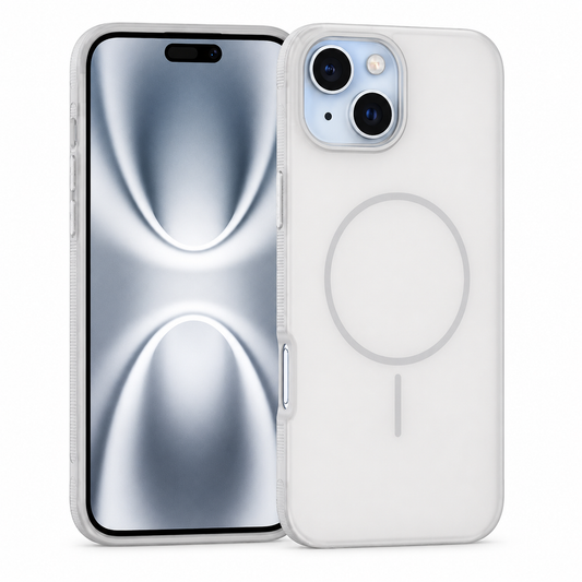 Glam MagSafe Case for Apple iPhone 15 - White