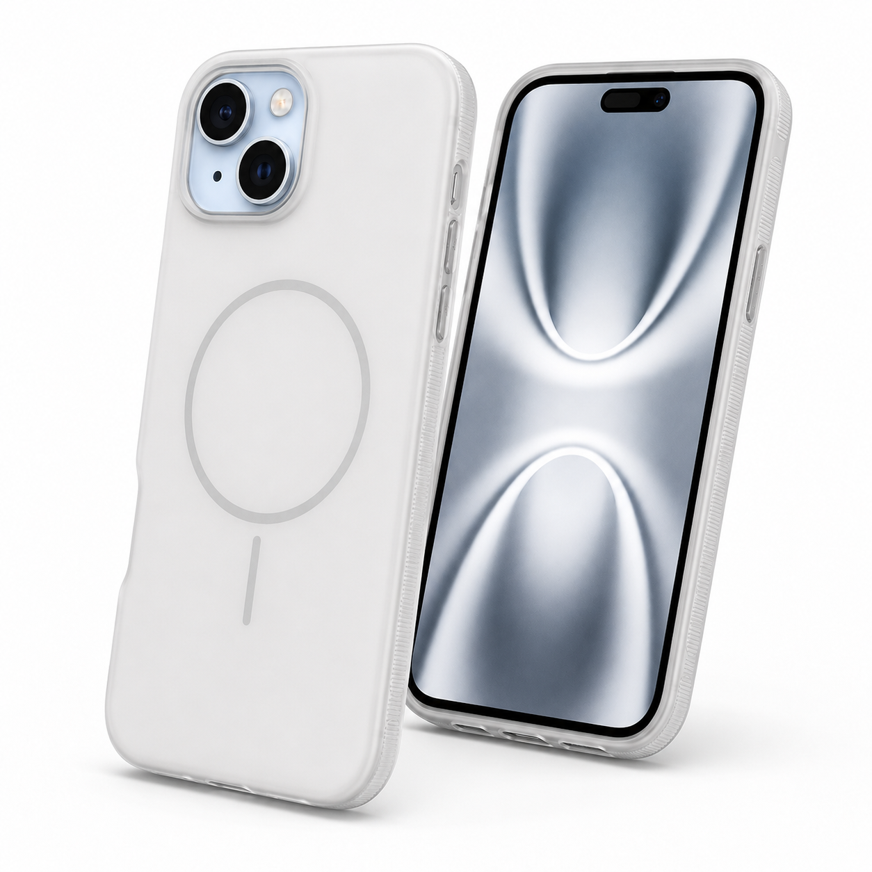 Glam MagSafe Case for Apple iPhone 15 - White