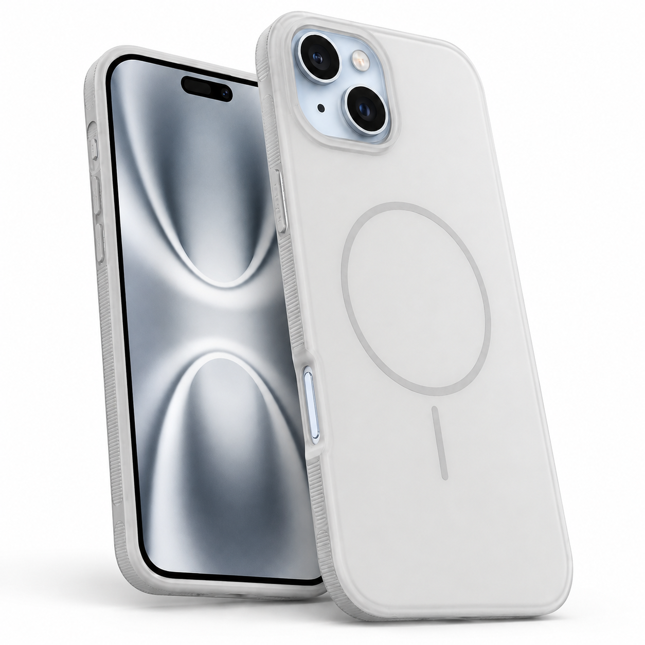 Glam MagSafe Case for Apple iPhone 15 - White