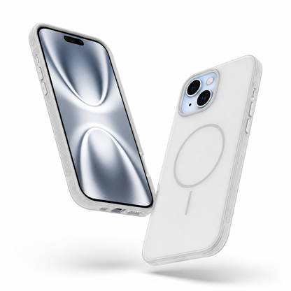 Glam MagSafe Case for Apple iPhone 15 - White