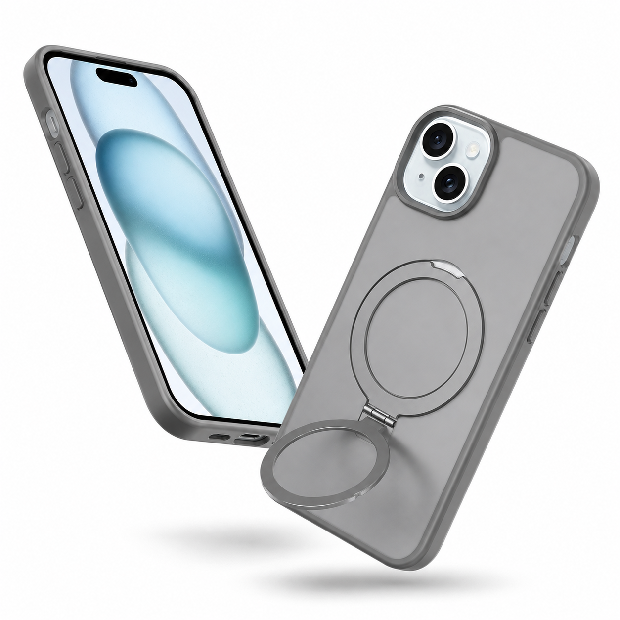 Apple iPhone 14 MagSafe case with built-in kickstand and protective cover
