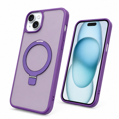 Robust MagSafe stand case for Apple iPhone 14 with shockproof protection