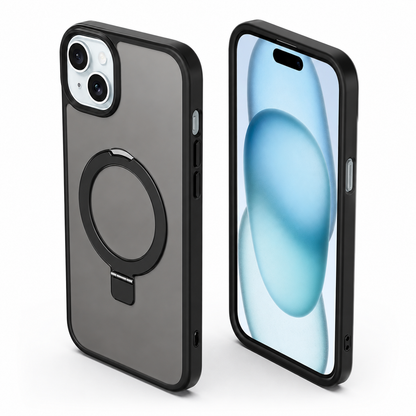 Heavy duty MagSafe stand case for iPhone 14 with camera protection