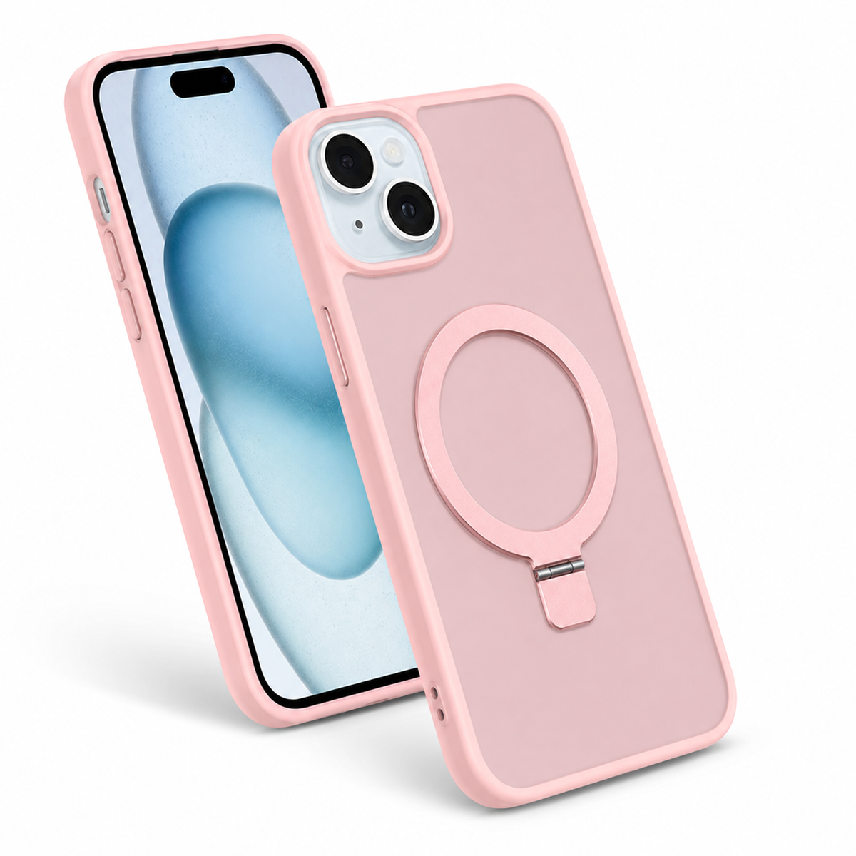 Robust MagSafe stand case for Apple iPhone 14 with shockproof protection
